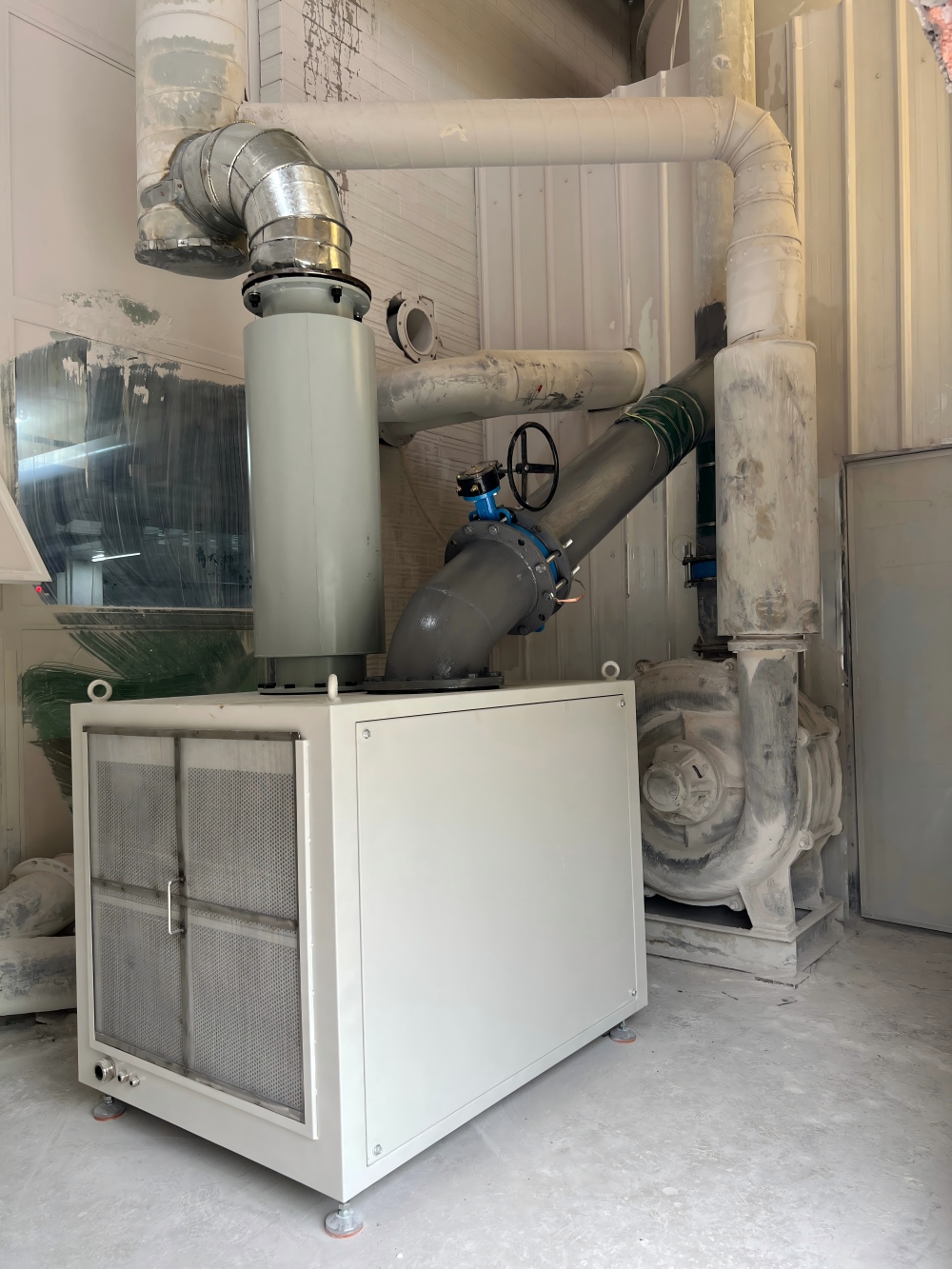 Case study of air suspension dust collection fan