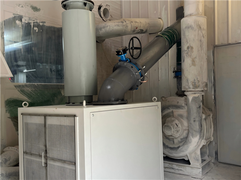 Case study of air suspension dust collection fan